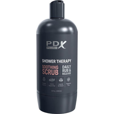 Shower Therapy: Stimolatore discreto con ventosa e dettagli realistici